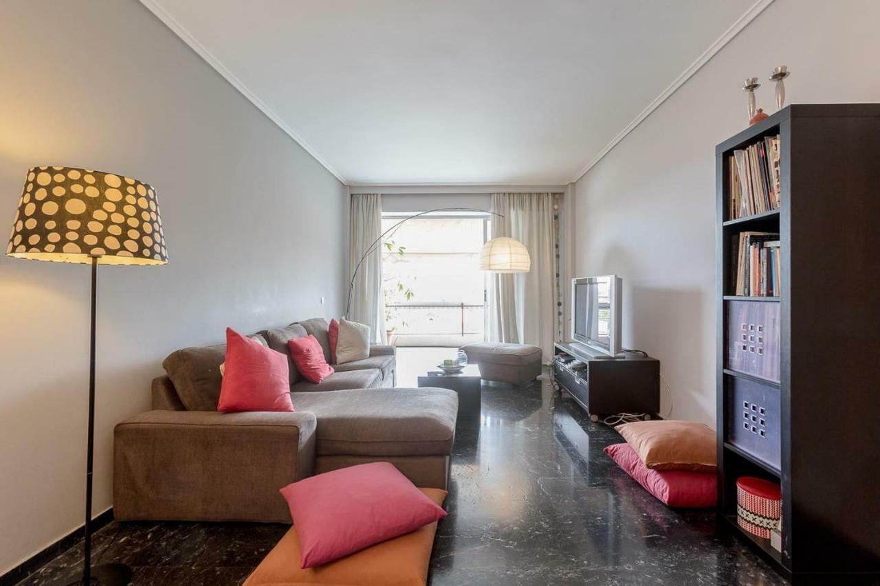 Spacious & Modern Flat In Heart Of Афіни Екстер'єр фото